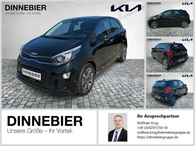 Gebraucht Kia Picanto Spirit 84 PS (61 kW) 2022 Schwarz Kleinwagen
