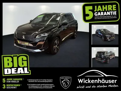 Gebraucht Peugeot 5008 GT 131 PS (96 kW) 2023 Schwarz perla nera/metallic klarlack (metallic) SUV