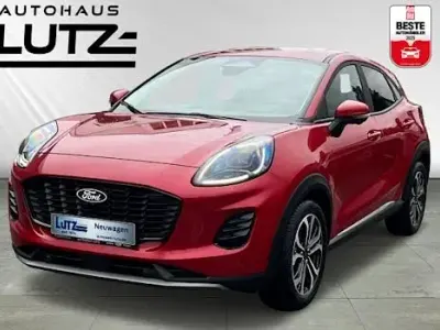 Ny Ford Puma Titanium 125 HK (91 kW) 2025 Rød SUV