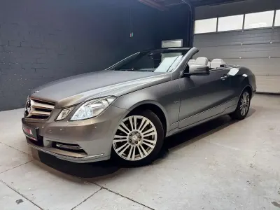 Brugt Mercedes E250 204 HK (150 kW) 2011 Sølv Cabriolet