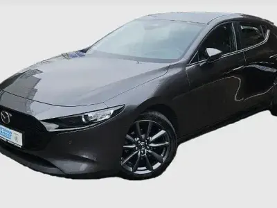 Gebraucht Mazda 3 Exclusive-Line 150 PS (110 kW) 2023 Machine gray metallic (metallic) Limousine