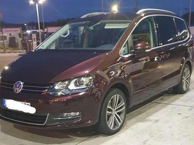 Gebraucht VW Sharan Highline 184 PS (135 kW) 2017 Rot Van / Kleinbus