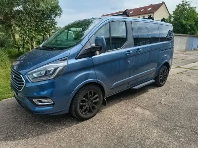Gebraucht Ford Tourneo Custom Titanium X 185 PS (136 kW) 2021 Blau Van