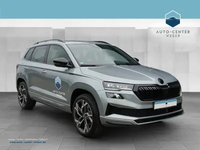 Gebraucht Skoda Karoq SportLine 190 PS (139 kW) 2026 Silber SUV