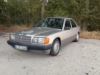 Gebraucht Mercedes 190 118 PS (86 kW) 1989 Grau Limousine