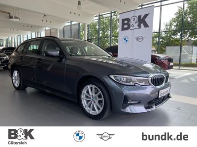 gebraucht BMW 320e d xDrive Touring Sport Line Panorama ACC AHK Mild Hybrid Park-Assistent