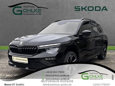 Gebraucht Skoda Kamiq Monte Carlo 116 PS (85 kW) 2025 Blackmagic perleffekt (schwarz) SUV