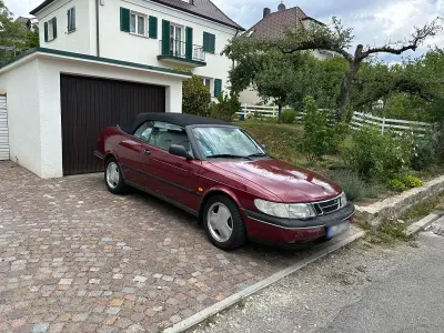 Gebraucht Saab 900 Cabriolet 185 PS (136 kW) 1995 Rot Cabrio