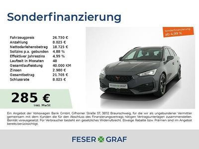 Gebraucht Cupra Leon 150 PS (110 kW) 2024 Graphene grau Kombi