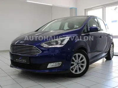 Gebraucht Ford C-MAX Titanium 150 PS (110 kW) 2016 Indicblau metallic Van / Kleinbus