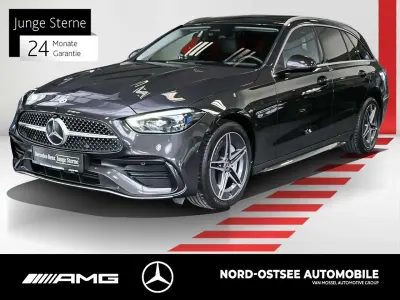 Gebraucht Mercedes C300e AMG 204 PS (150 kW) 2023 Metalliclack graphitgrau Kombi