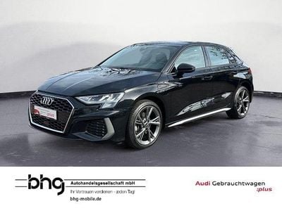 Mythosschwarz metallic Gebraucht 2023 Audi A3 Sportback e-tron S-Line Kleinwagen | 23.420 € (Guter Preis)