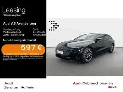 Gebraucht Audi A6 e-tron 269 kW (367 PS) 2025 Schwarz (mythosschwarz metallic) Kombi