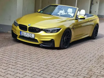Gebraucht BMW M4 Cabriolet Competition Edition 450 PS (330 kW) 2019 Gelb Cabrio