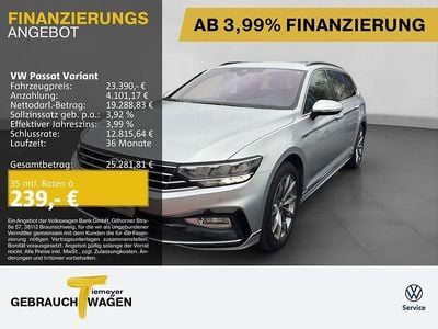 Usata VW Passat R-line 200 CV (147 kW) 2021 Argento Station wagon