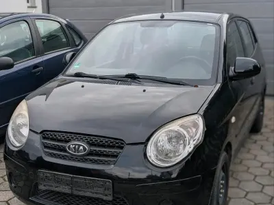 Gebraucht Kia Picanto 65 PS (47 kW) 2008 Schwarz Kleinwagen