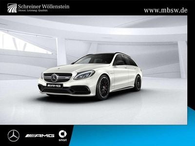 Gebraucht Mercedes C63S AMG AMG 510 PS (375 kW) 2018 Manufaktur diamantweiß bright Kombi