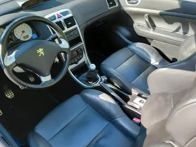 Gebraucht Peugeot 307 CC 104 PS (76 kW) 2006 Blau Cabrio
