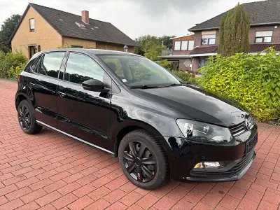 Gebraucht VW Polo 60 PS (44 kW) 2015 Schwarz Kleinwagen