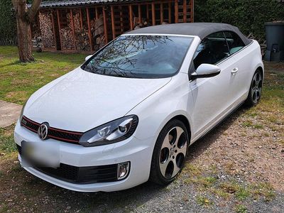 Gebraucht VW Golf Cabriolet GTI 211 PS (155 kW) 2013 Weiß Cabrio