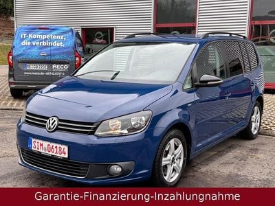 Gebraucht VW Touran Match 140 PS (102 kW) 2012 Blau Van / Kleinbus