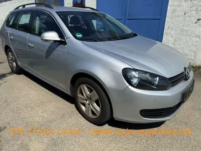 Gebraucht VW Golf VI Comfortline 122 PS (89 kW) 2010 Silber Kleinwagen