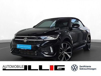 Gebraucht VW T-Roc Cabriolet R-line 150 PS (110 kW) 2025 Schwarz Cabrio