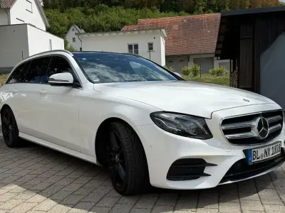 Gebraucht Mercedes E350 AMG 286 PS (210 kW) 2019 Weiß Limousine
