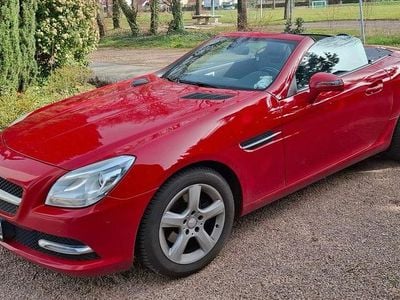 Gebraucht Mercedes SLK200 184 PS (135 kW) 2013 Rot Cabrio