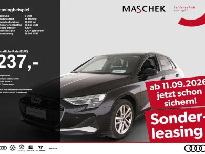 Gebraucht Audi A3 Advanced Plus 150 PS (110 kW) 2025 Schwarz Limousine
