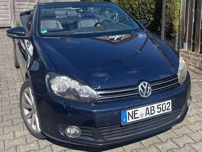 Gebraucht VW Golf Cabriolet 105 PS (77 kW) 2012 Blau Cabrio