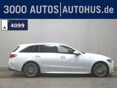Gebraucht Mercedes C200 AMG line 184 PS (135 kW) 2022 Weiss Kombi