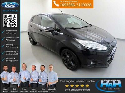 Gebraucht Ford Fiesta Titanium 101 PS (74 kW) 2013 Pantherschwarz metallic Kleinwagen