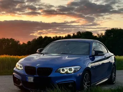 Gebraucht BMW 220 M Sport 184 PS (135 kW) 2018 Blau Coupé
