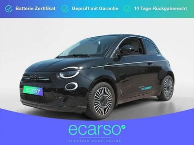 Gebraucht Fiat 500e La Prima 86 kW (118 PS) 2022 Nero profondo/cattivo/kyalami Kleinwagen