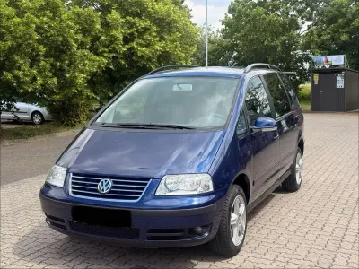 Gebraucht VW Sharan Comfortline 116 PS (85 kW) 2006 Blau Van / Kleinbus