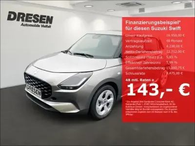 Gebraucht Suzuki Swift Comfort 83 PS (61 kW) 2025 Silber Kleinwagen