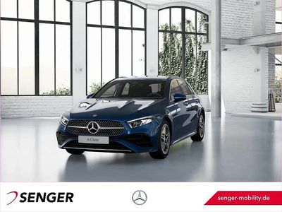 Blau Gebraucht 2024 Mercedes A220 Advanced Plus Limousine | 34.980 € (Fairer Preis)