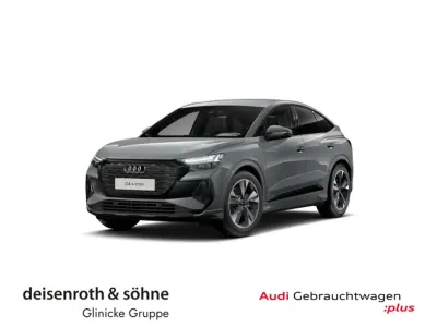 Gebraucht Audi Q4 e-tron S-Line 125 kW (170 PS) 2023 Kieselgrau SUV