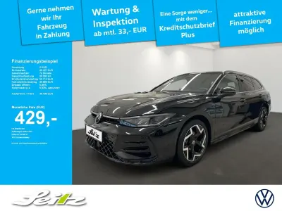 Gebraucht VW Passat R-line 150 PS (110 kW) 2025 Schwarz Kombi