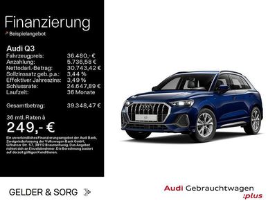Second-hand Audi Q3 S-Line 150 CP (110 kW) 2025 Albastru SUV