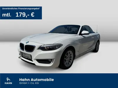 Gebraucht BMW 220 Advantage 184 PS (135 kW) 2017 Alpinweiss iii Cabrio