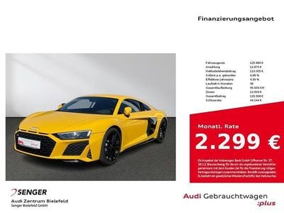 Second-hand Audi R8 Coupé Ambiente 540 CP (397 kW) 2021 Galben Coupe