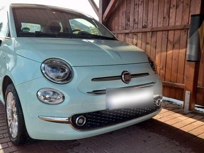 Gebraucht Fiat 500 Lounge 69 PS (50 kW) 2016 Grün Cabrio