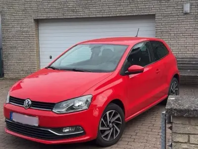 Usata VW Polo 75 CV (55 kW) 2017 Rosso Utilitaria