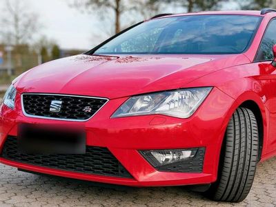 Gebraucht Seat Leon ST FR 125 PS (91 kW) 2015 Rot Kombi