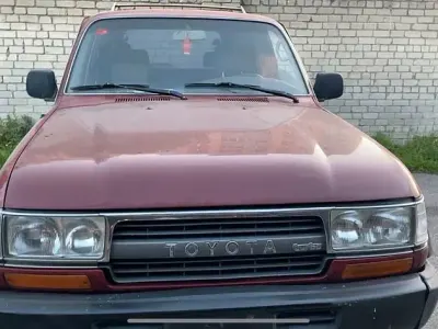 Gebraucht Toyota Land Cruiser 170 PS (125 kW) 1992 Rot SUV