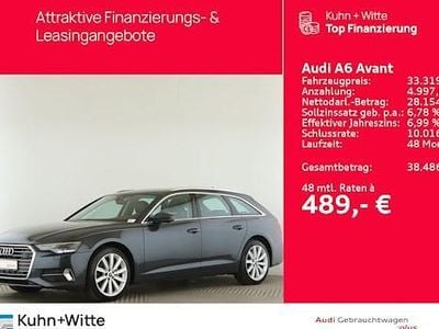 Schwarz Gebraucht 2022 Audi A6 Sport Kombi | 30.899 € (Superpreis)