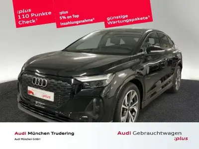 Gebraucht Audi Q4 Sportback e-tron Sport 150 kW (204 PS) 2023 Schwarz SUV