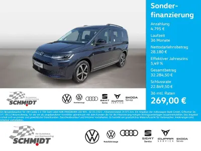 Gebraucht VW Caddy Dark Label 102 PS (75 kW) 2025 Blau Van / Kleinbus
